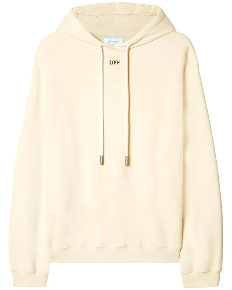 OFF-WHITE Cloud Arrow Hoodie - Nude Nude