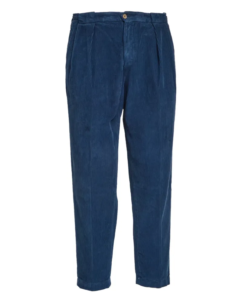 Briglia 1949 Portobello corduroy tailored trousers - Blau Blau