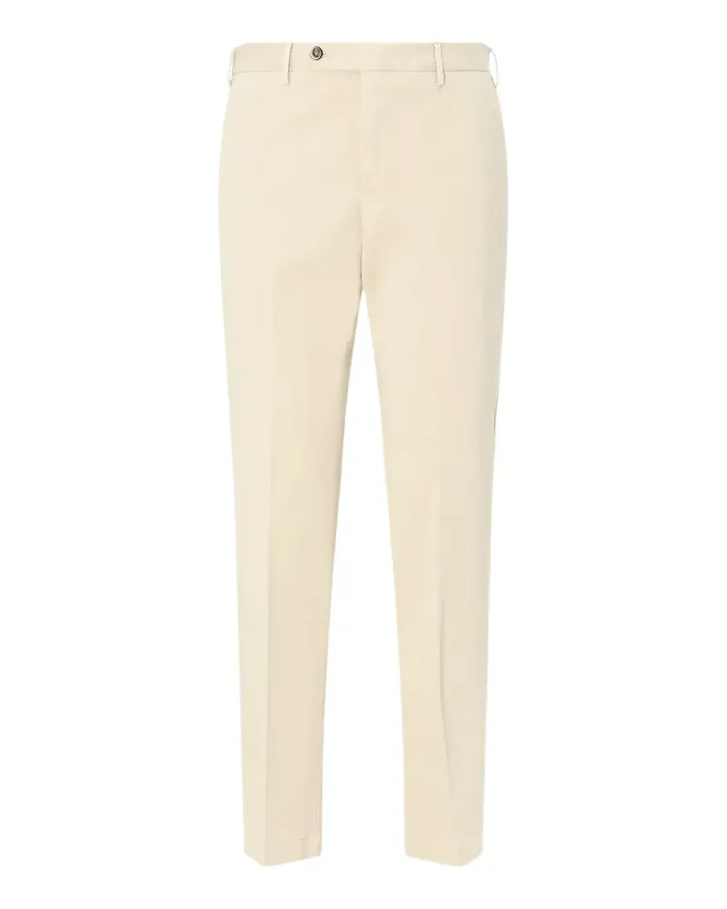 PT TORINO Klassische Hose mit Logo-Schild - Nude Nude