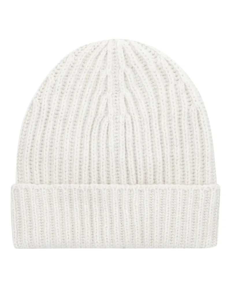 Malo Beanie aus Kaschmir - Nude Nude