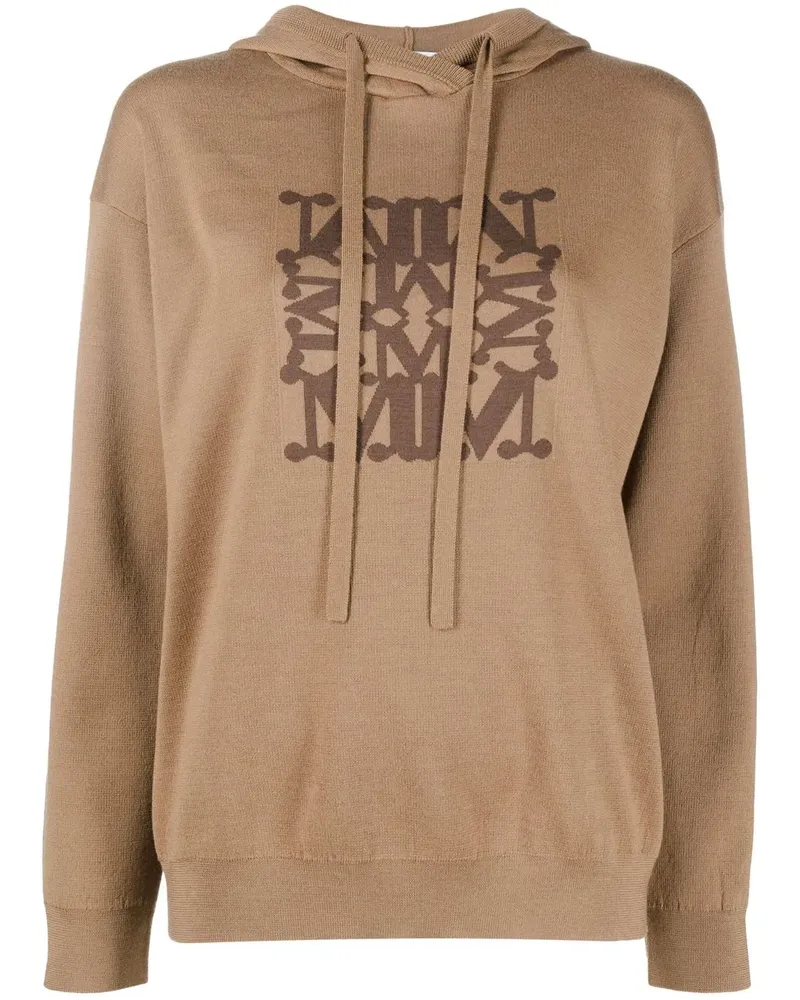 Max Mara Klassischer Hoodie - Nude Nude