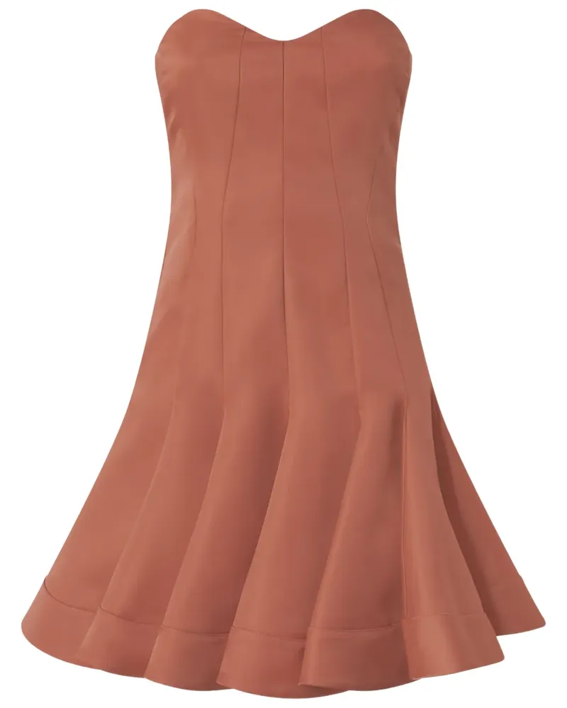 Pinko Godet-Minikleid - Braun Braun