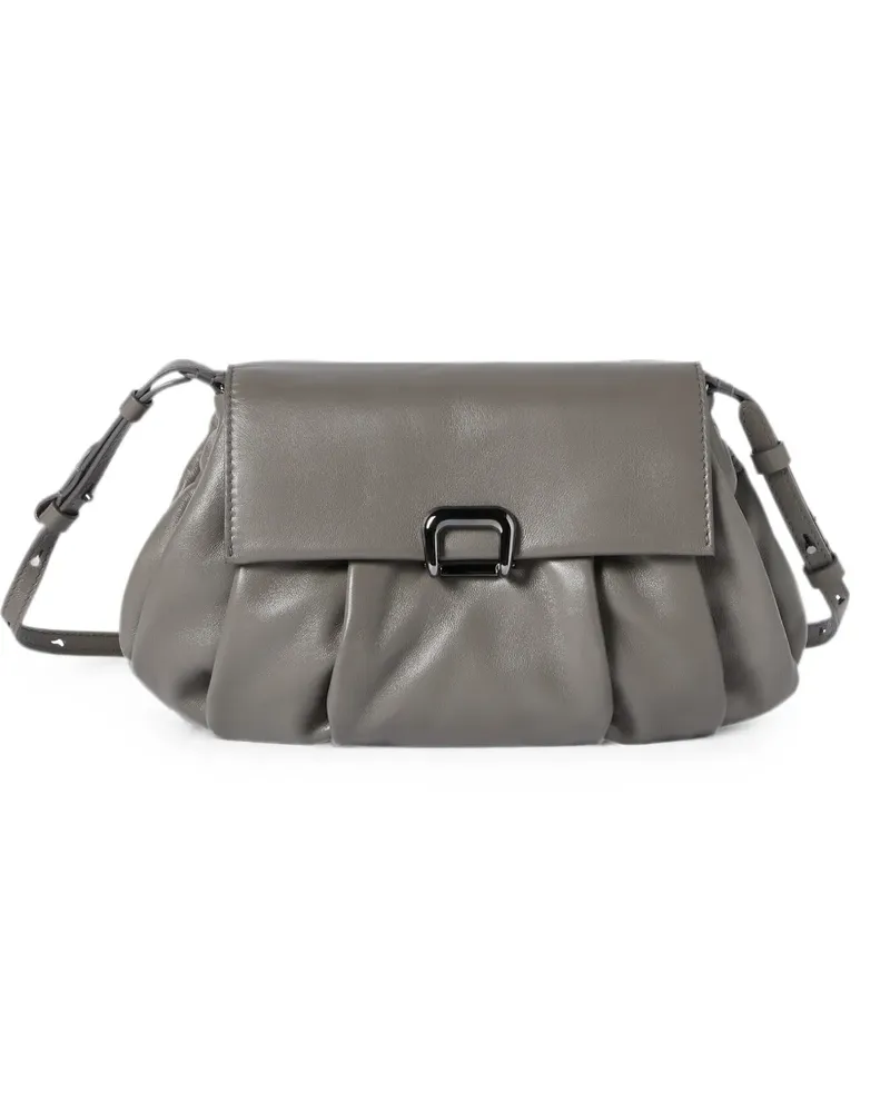 Brunello Cucinelli Boule Tasche aus Nappaleder - Grau Grau