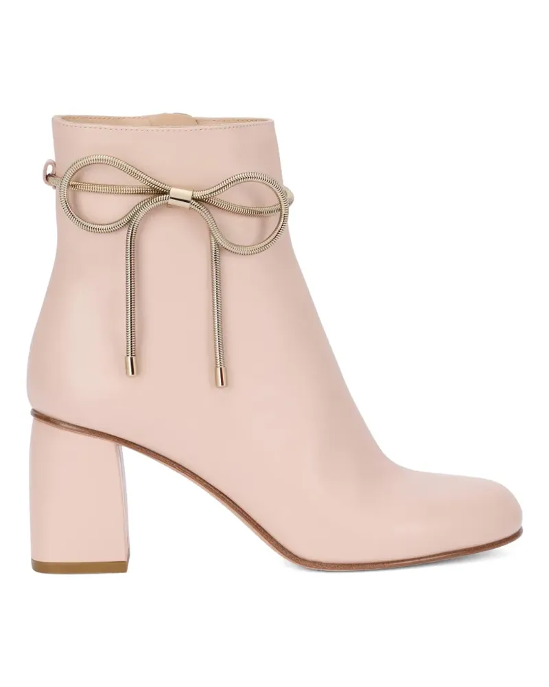 RED Valentino Stiefel mit Schleife - Rosa Rosa
