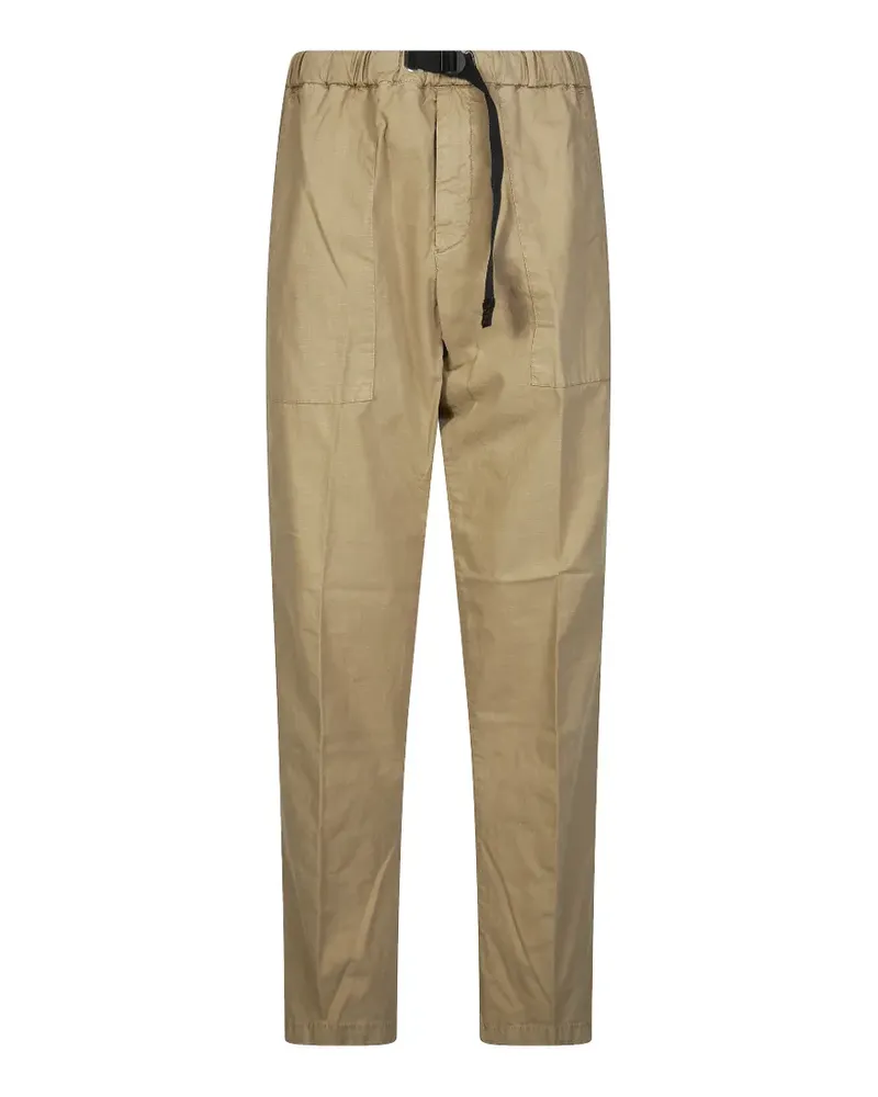 PLAN C Fatic Ripstop cotton trousers - Nude Nude