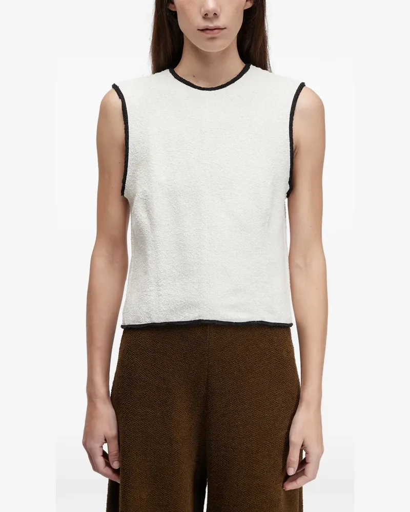 Osklen Ärmelloses Top - Weiß Weiß
