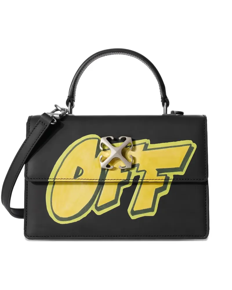 OFF-WHITE Jitney 1.4 Handtasche - Schwarz Schwarz