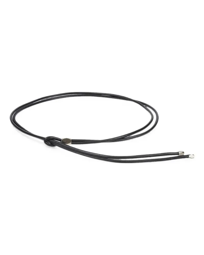 Isabel Marant Gürtel mit Knoten - Schwarz Schwarz