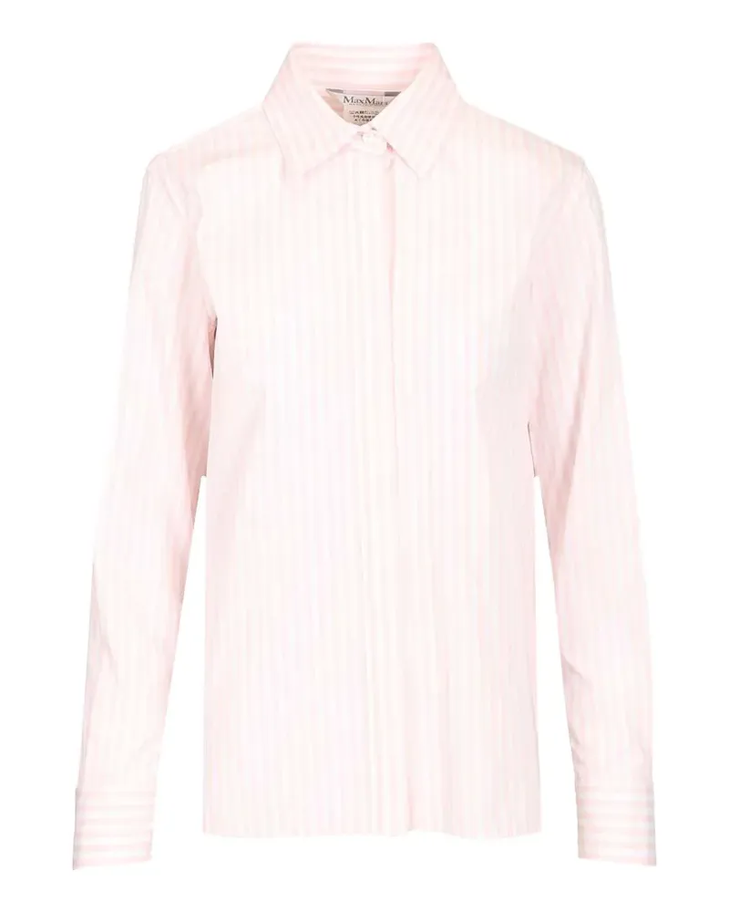 Max Mara striped cotton shirt - Rosa Rosa