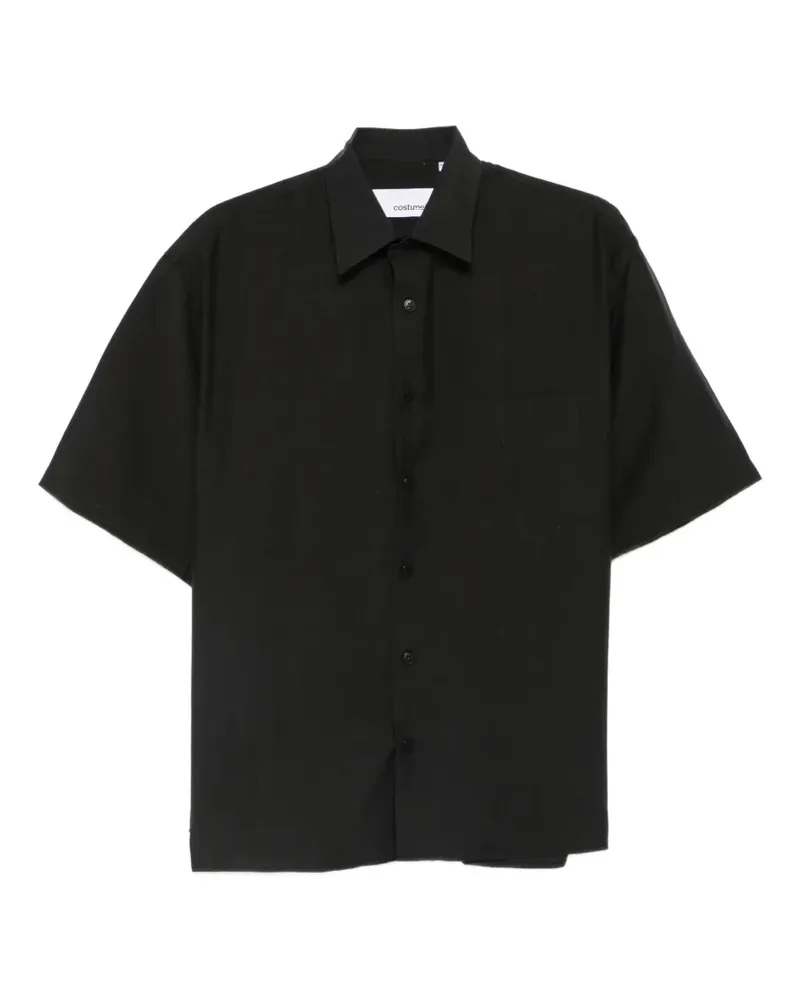 Costumein pocket short-sleeve shirt - Schwarz Schwarz