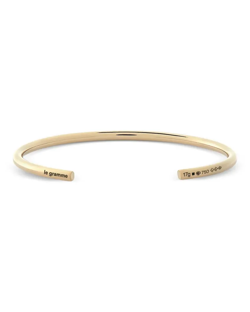 Le Gramme 18kt 17 Grams Gelbgoldarmspange Gold
