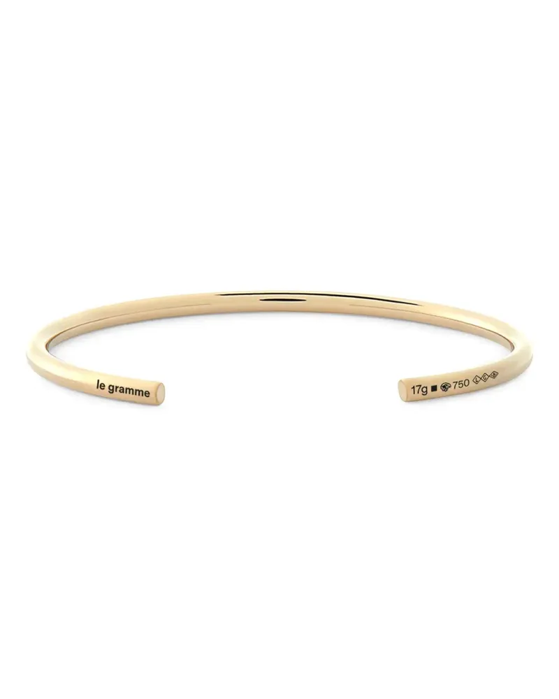 Le Gramme 18kt 17 Grams Gelbgoldarmspange Gold