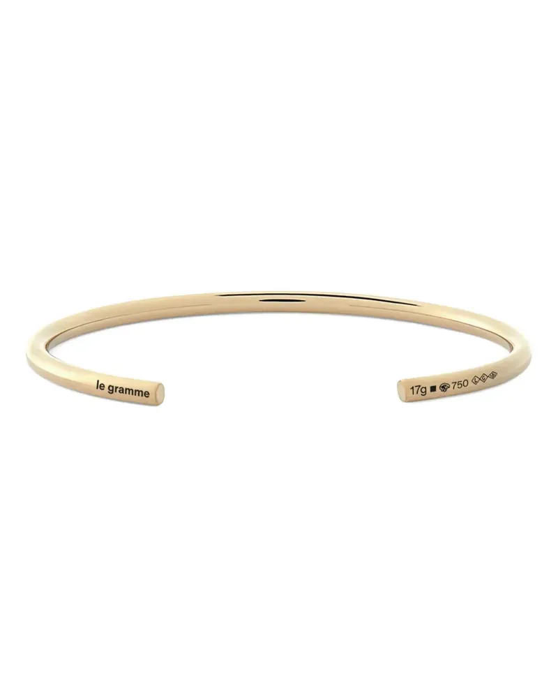 Le Gramme 18kt 17 Grams Gelbgoldarmspange Gold