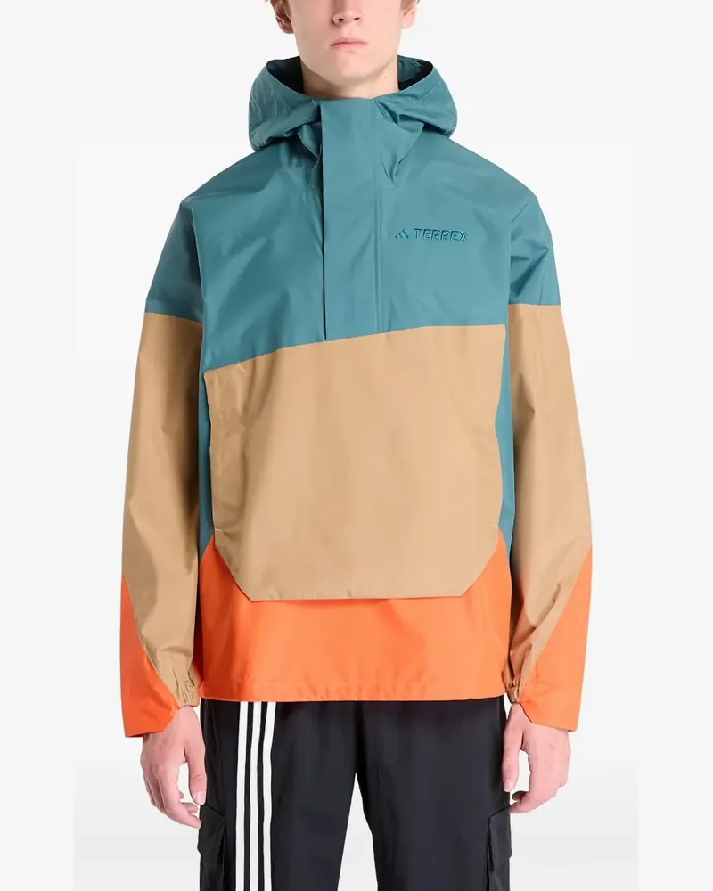 adidas Terrex Xploric Climaproof 2.5-Layer hoodie - Blau Blau