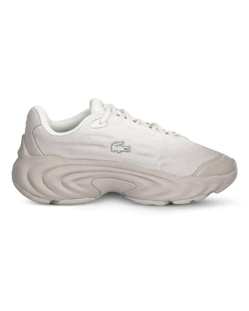 Lacoste Spinor logo-plaque chunky-sole sneakers - Nude Nude