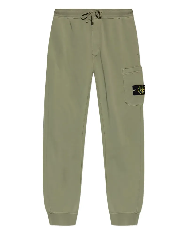 Stone Island Jogginghose mit aufgesetzter Tasche - Grün Grün