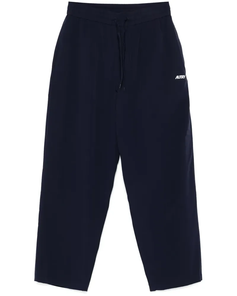 AUTRY Jogginghose mit Logo-Print - Blau Blau