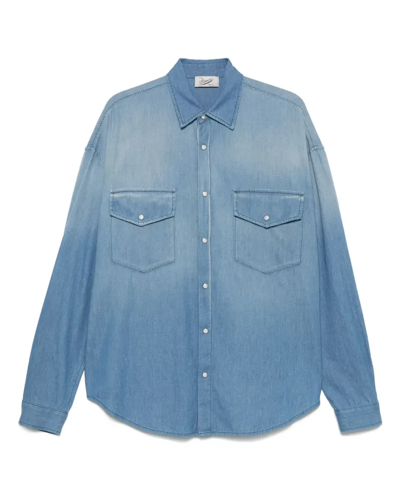 PENCE Ryo Hemd - Blau Blau