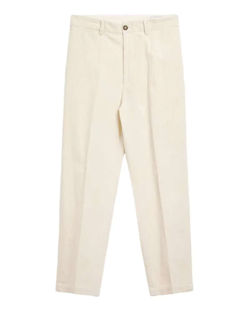 Sebago corduroy pleated trousers - Nude Nude