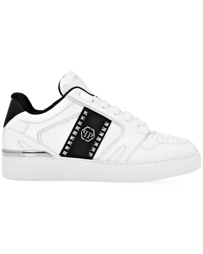Philipp Plein Low-Top Sneakers - Weiß Weiß