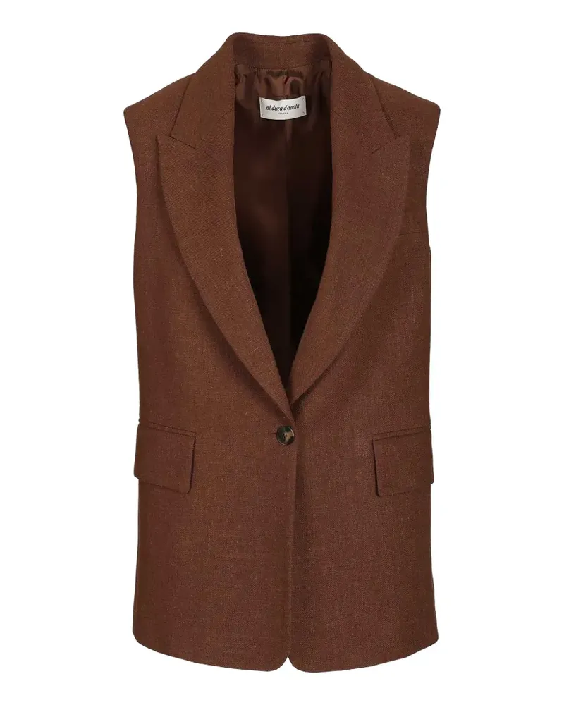 Al Duca D’Aosta 1902 single-breasted waistcoat - Braun Braun