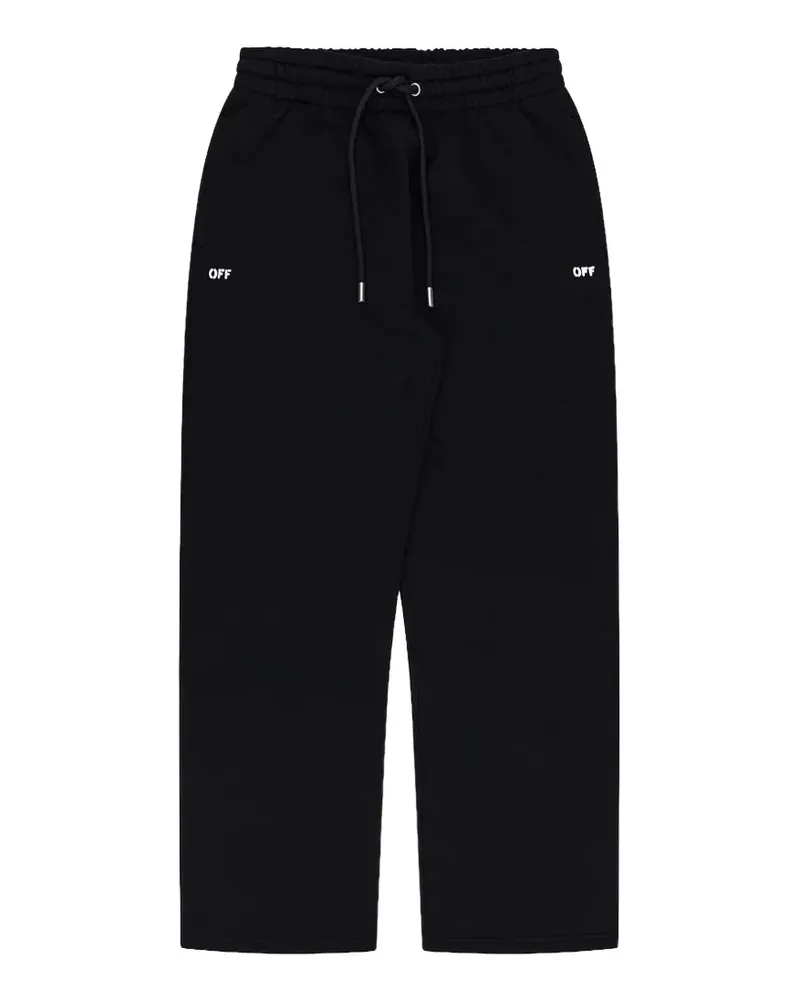 OFF-WHITE Spray Can Diagonal sweatpants - Schwarz Schwarz