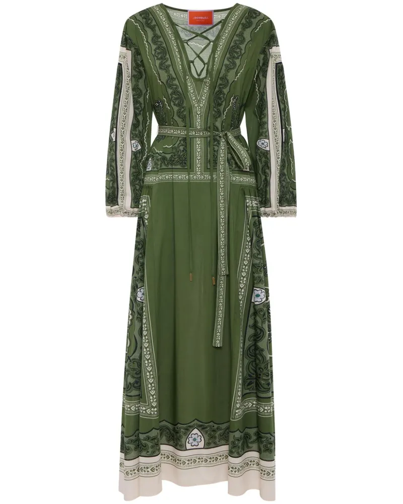 La DoubleJ Viviana Maxikleid - Grün Grün