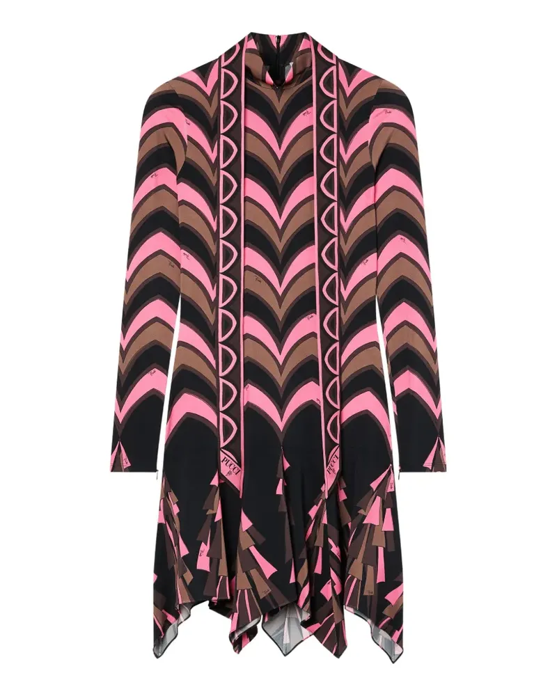 Emilio Pucci Baiadera Kleid mit Print - Schwarz Schwarz