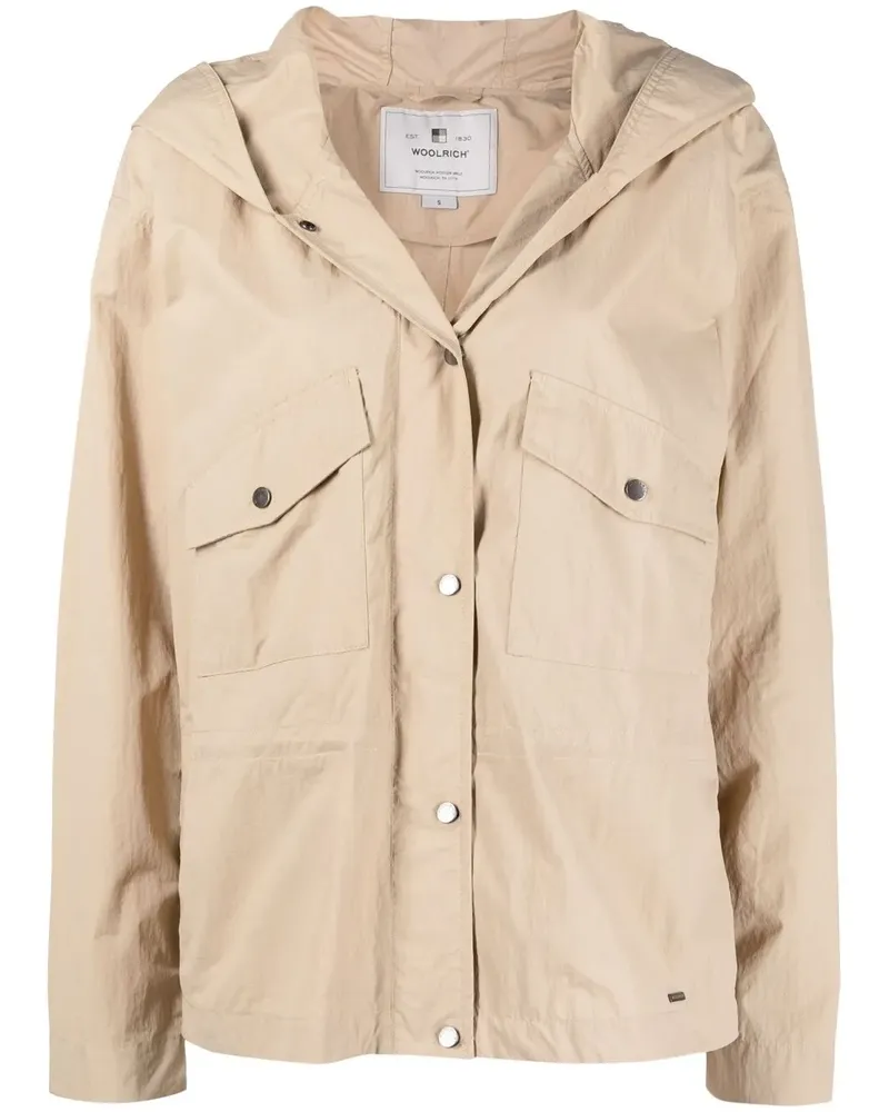 Woolrich Parka mit Kapuze - Nude Nude