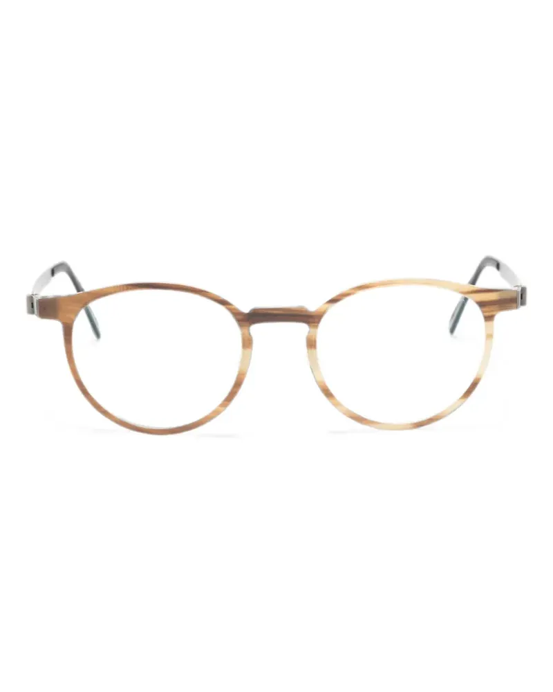 Lindberg Brille mit rundem Gestell - Nude Nude