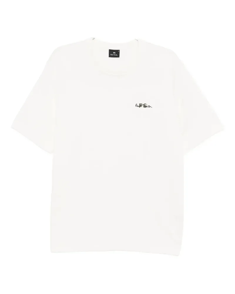 Paul Smith T-Shirt mit Logo-Stickerei - Nude Nude