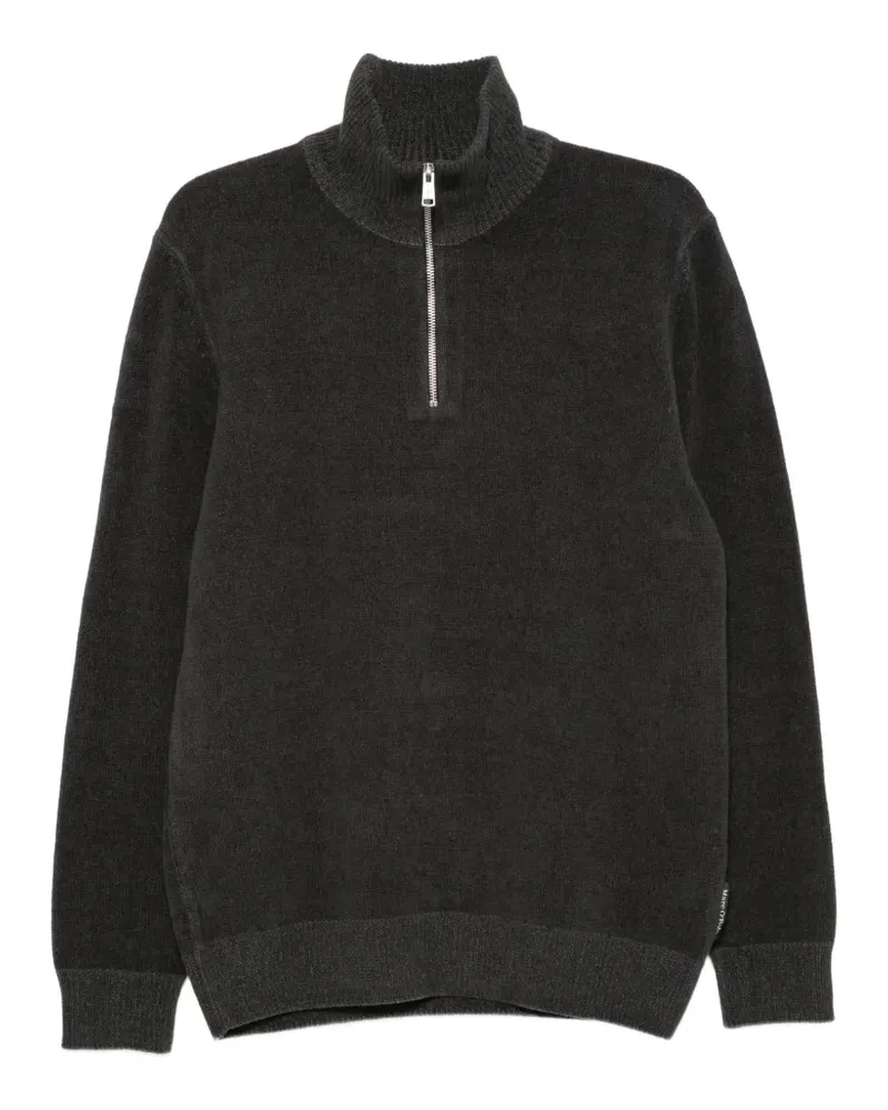 Marc O'Polo half-zip knitted sweater - Grau Grau