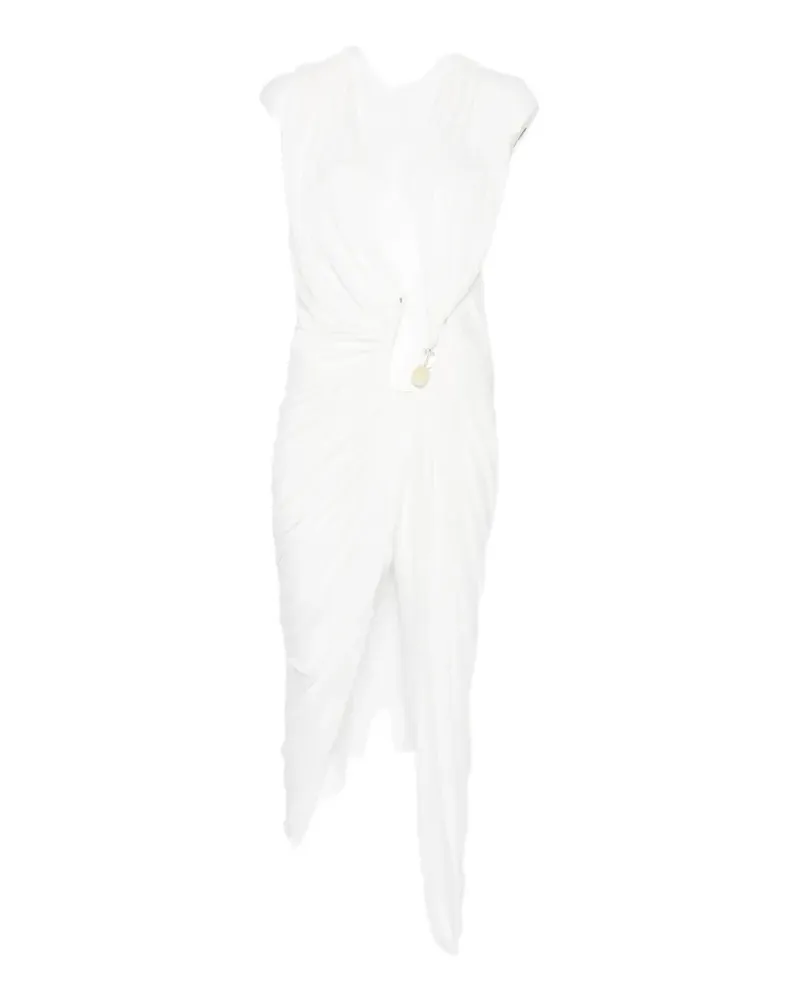 Christopher Esber Ripple ruched cut-out dress - Weiß Weiß