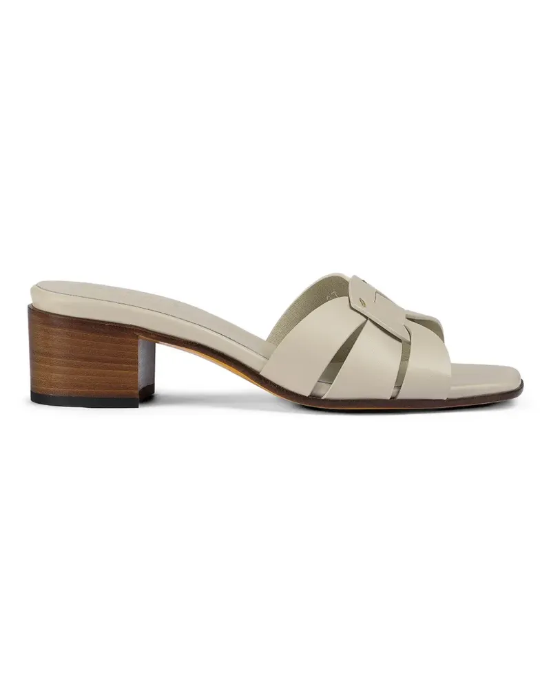 Doucal´s interwoven leather sandals - Nude Nude
