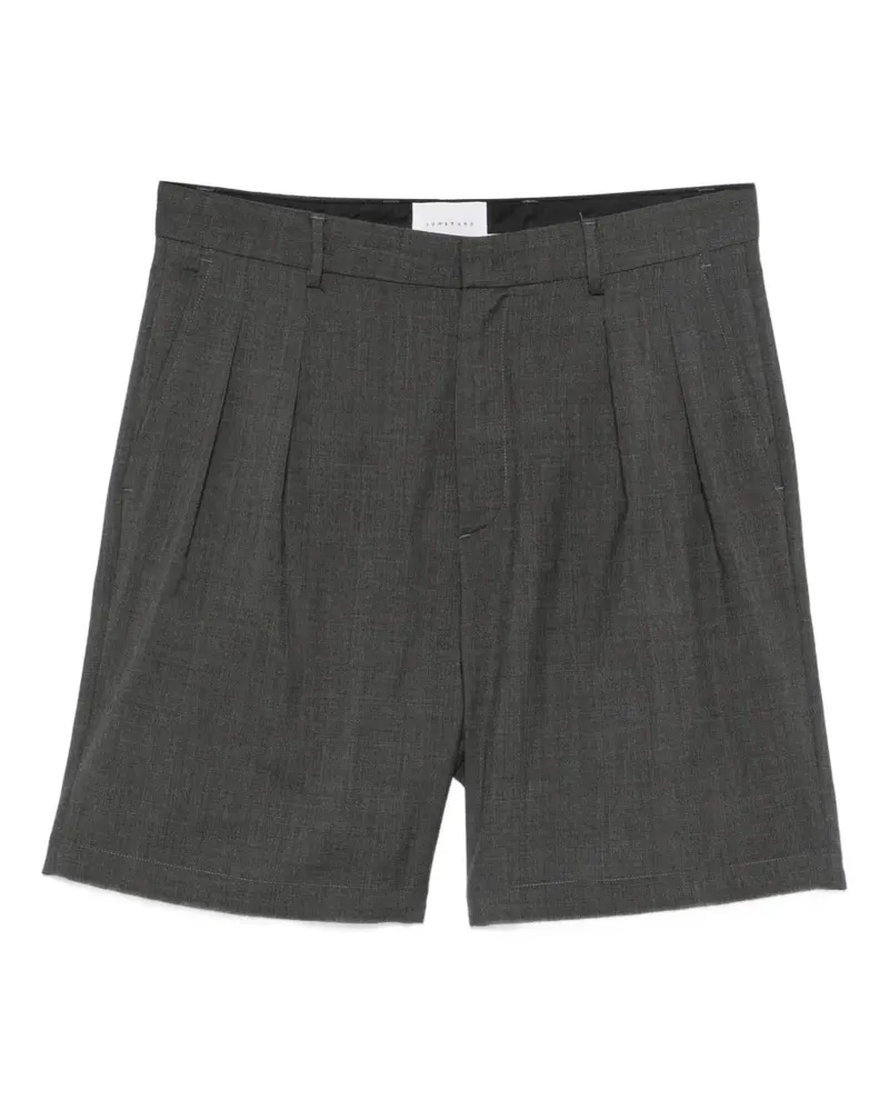 Low Brand Shorts mit Gürtelschlaufen - Grau Grau