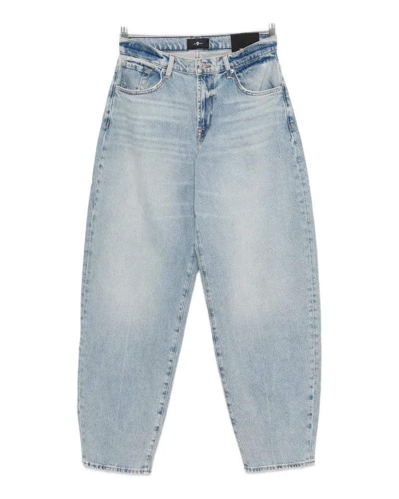 7 for all mankind wash denim jeans - Blau Blau