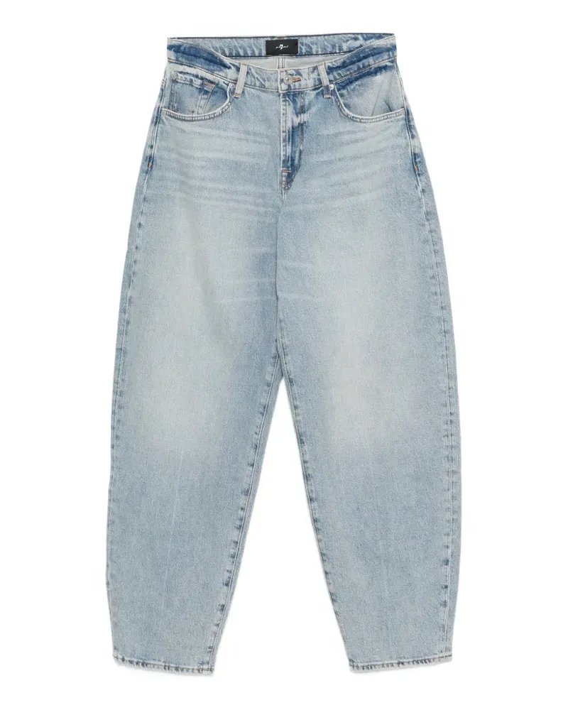 7 for all mankind wash denim jeans - Blau Blau