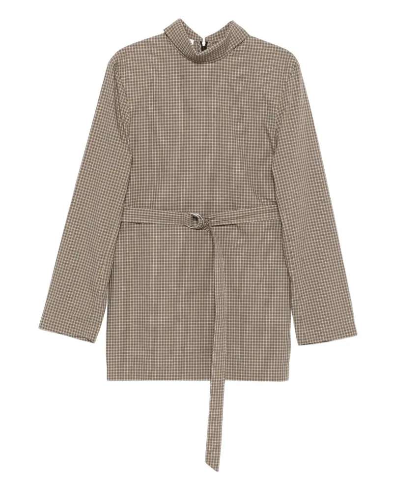 Nanushka Minikleid mit Gürtel - Braun Braun