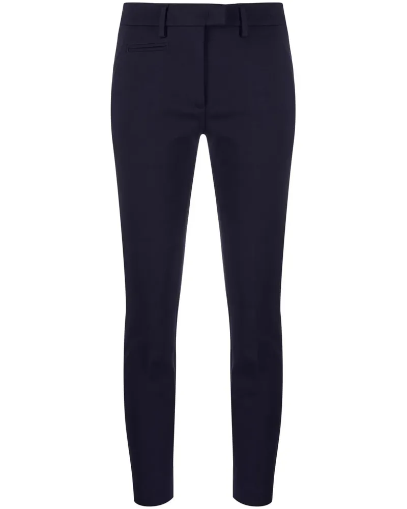 Dondup Schmale Cropped-Hose - Blau Blau