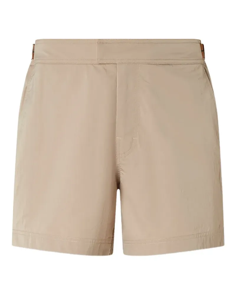 Ermenegildo Zegna Badehose mit Logo - Nude Nude
