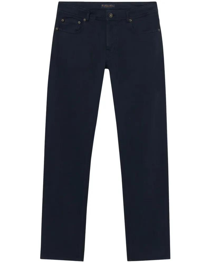 Brooks Brothers Hose mit schmalem Schnitt - Blau Blau