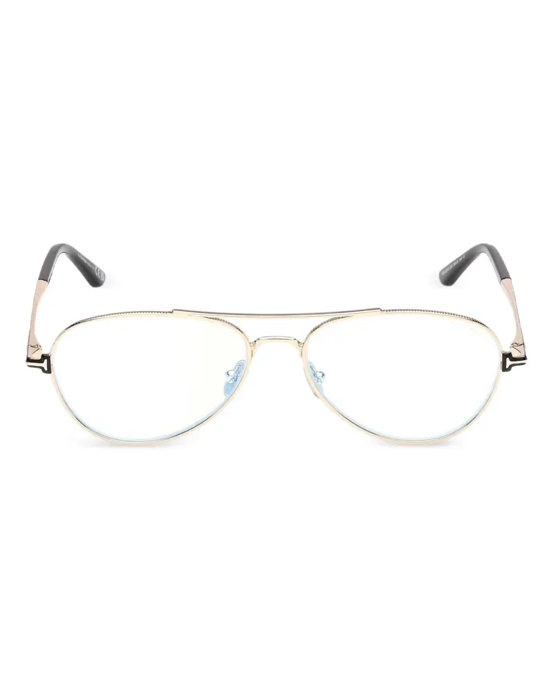 Tom Ford Klassische Pilotenbrille - Gold Gold