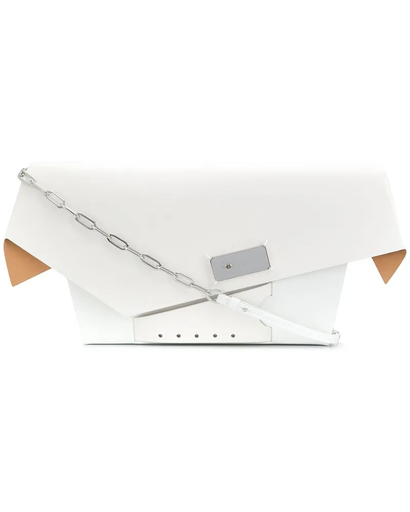 Maison Margiela Grosse Snatched Clutch Weiß