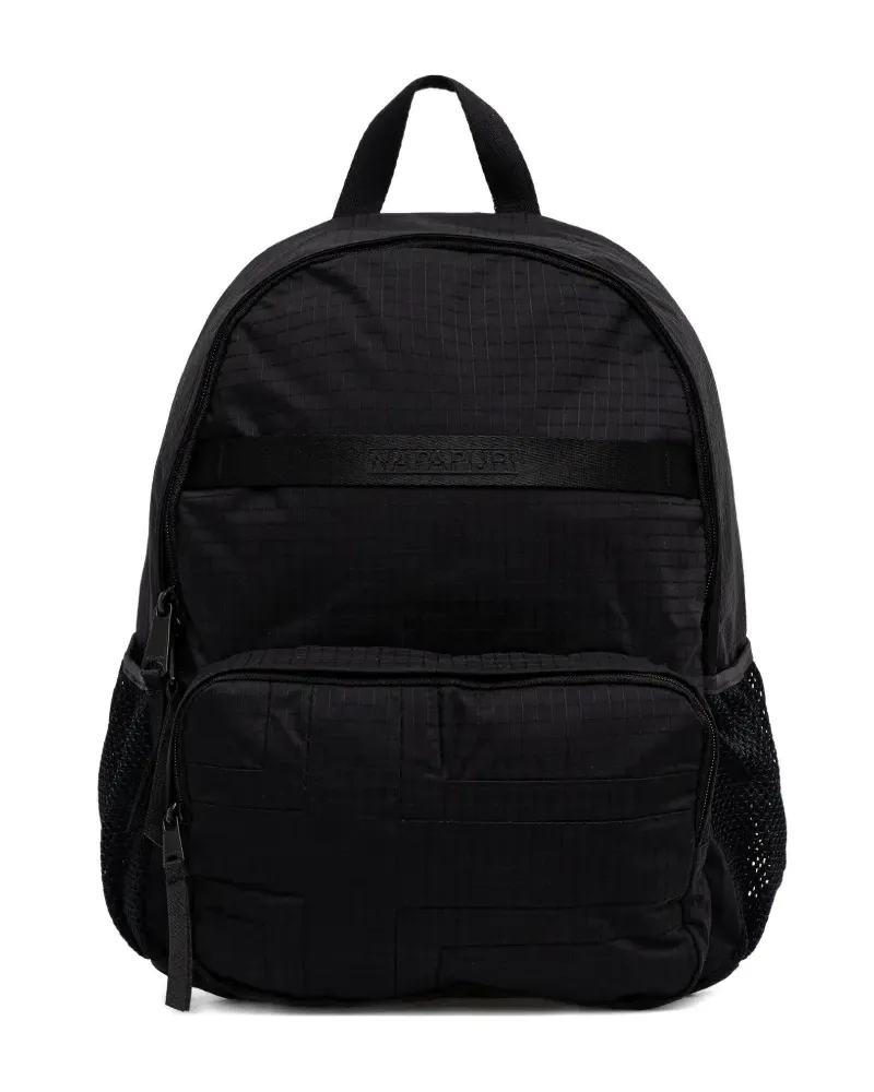 Napapijri H-Nadir logo-embossed backpack - Schwarz Schwarz