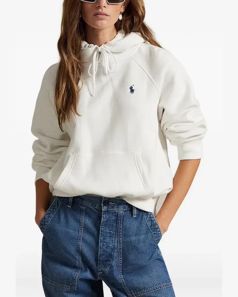 Ralph Lauren Polo Pony-embroidered hoodie - Weiß Weiß