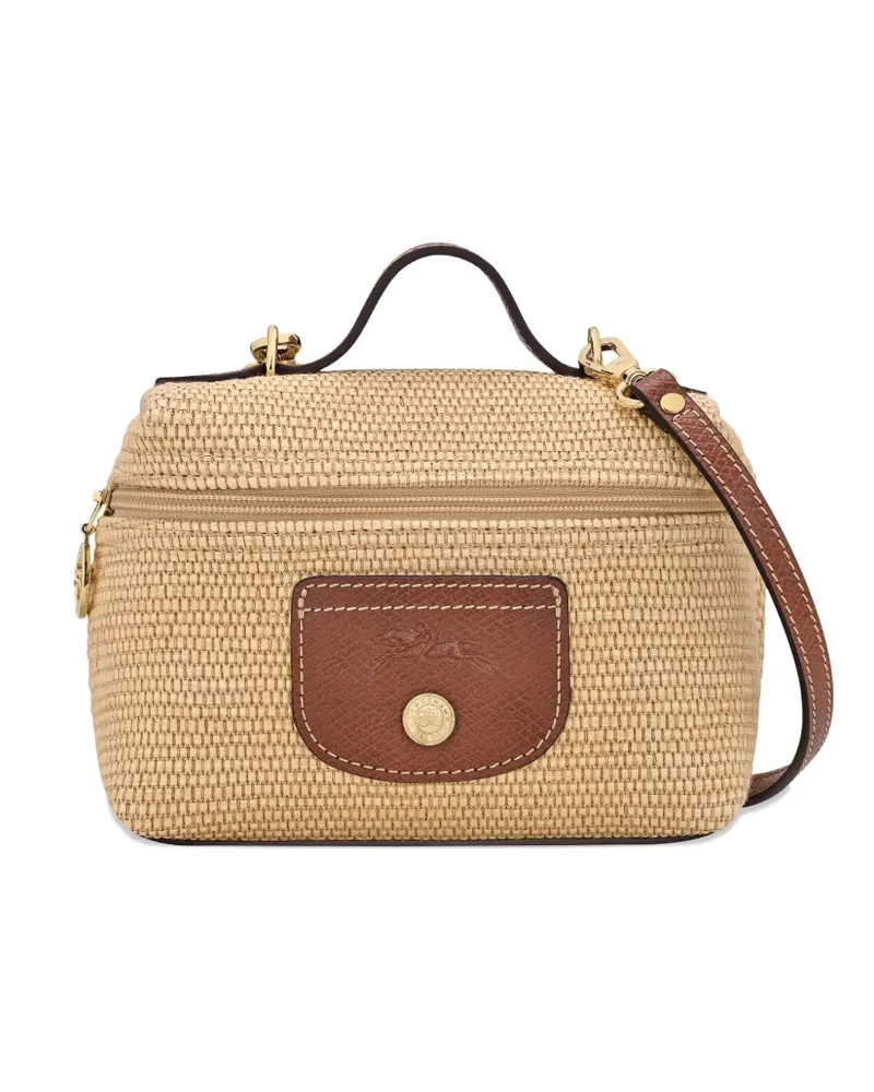 Longchamp extra-small Le Panier Pliage tote bag - Nude Nude