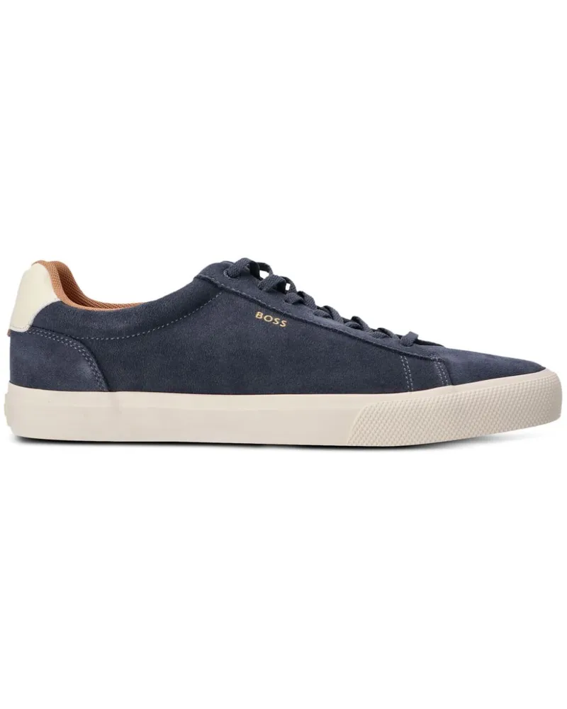 HUGO BOSS Sneakers aus Leder - Blau Blau