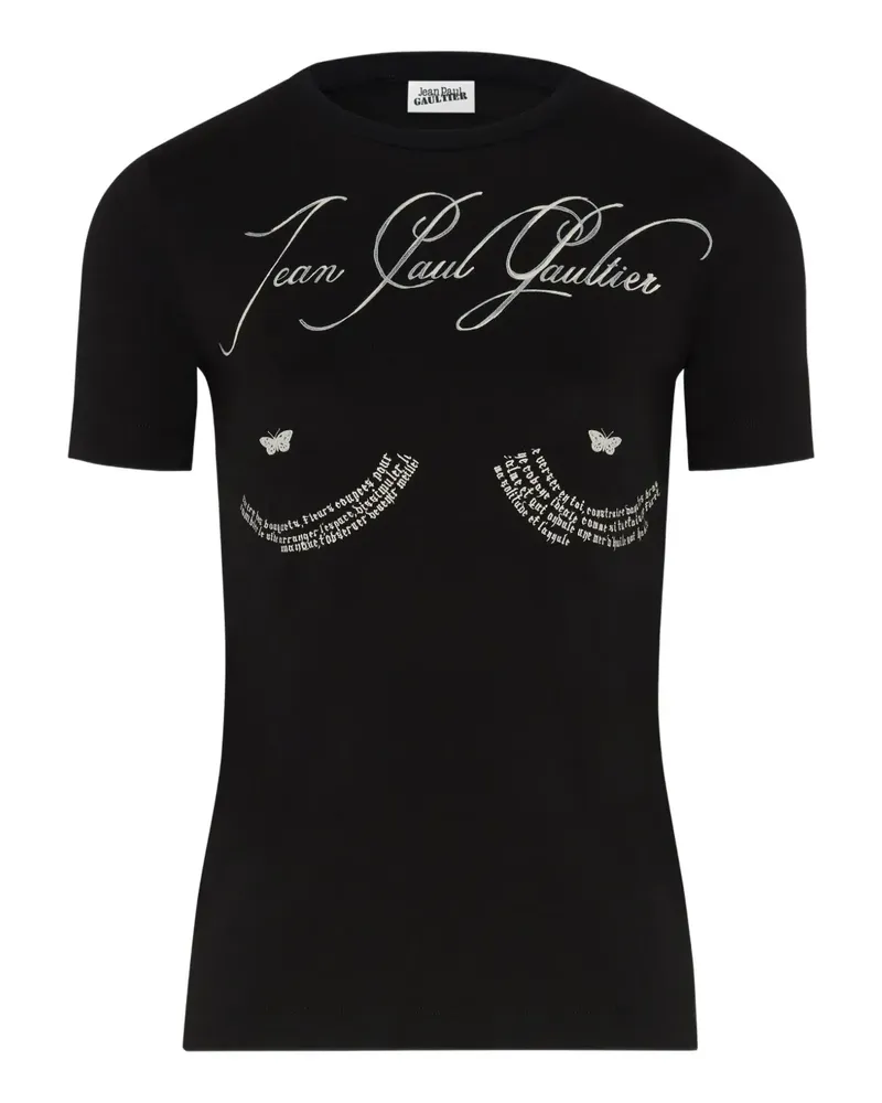 Jean Paul Gaultier Tattoo T-Shirt - Schwarz Schwarz
