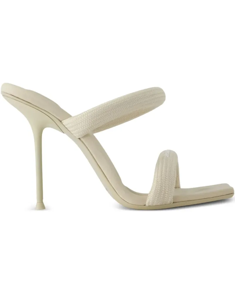 Alexander Wang Julie square-toe sandals - Nude Nude