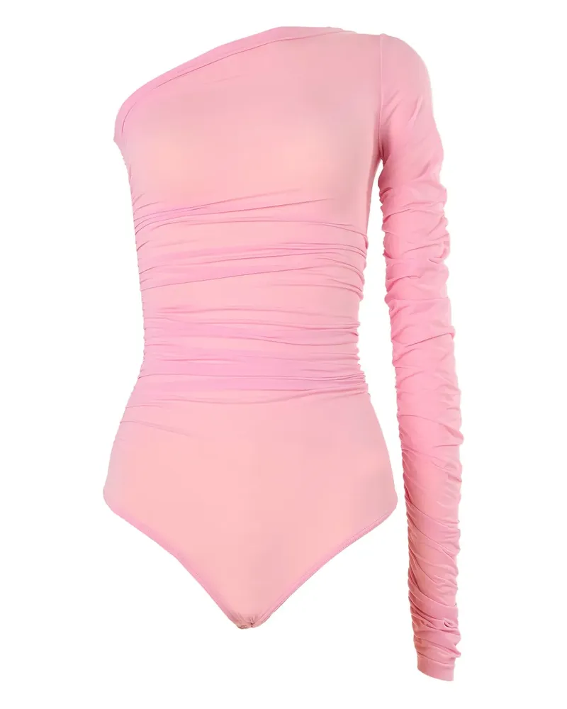Wolford Body mit asymmetrischem Kragen - Rosa Rosa